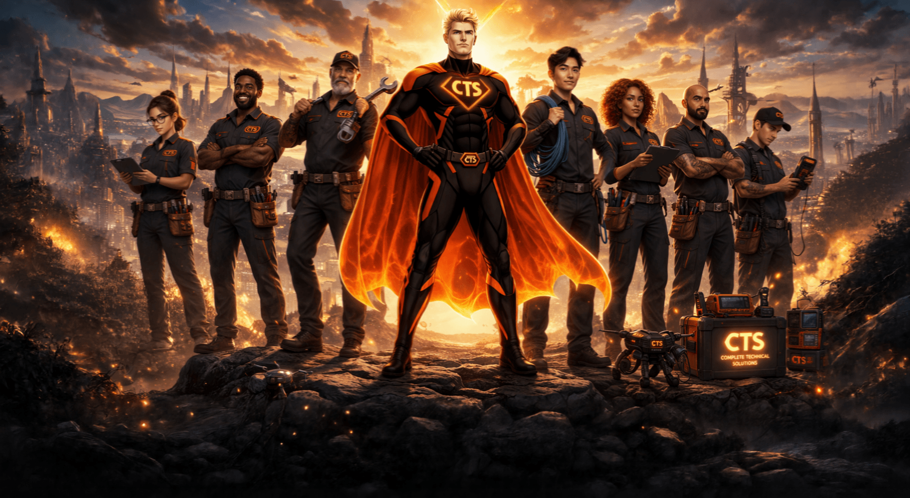 CTS Kitchen Heroes service area